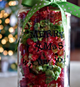 Christmas Candied Popcorn