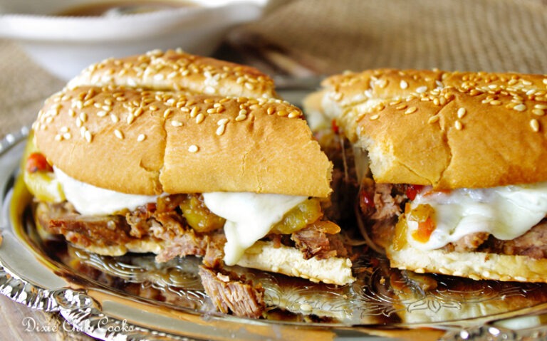 Home 19 Slow Cooker French Dips