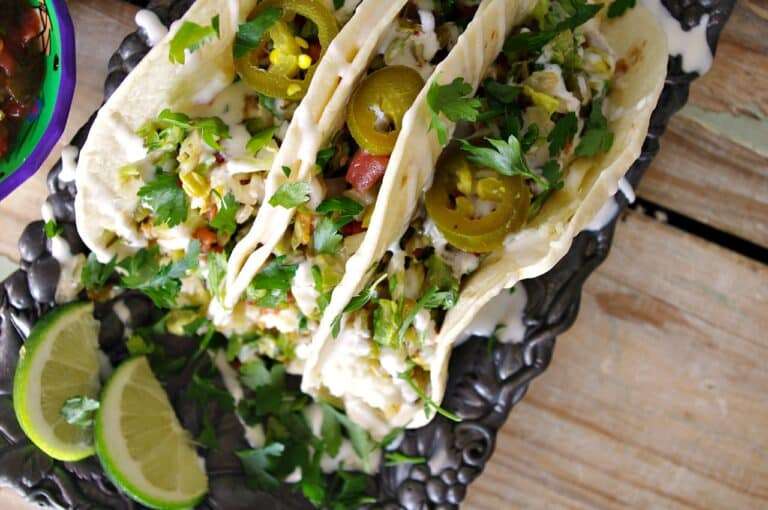 Home 19 Pork Tacos with Poblano Pico