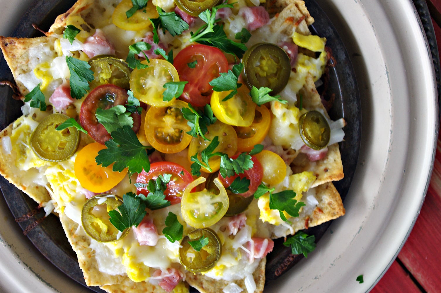 Home 19 Breakfast Nachos