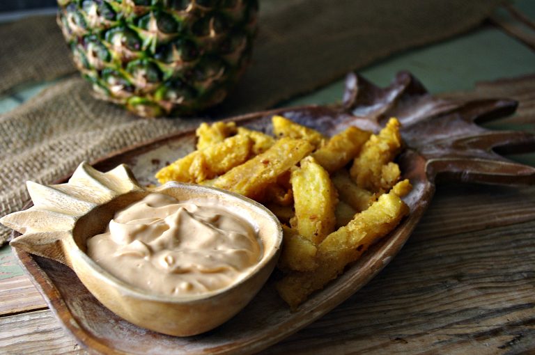 Home 17 Fried Pineapple