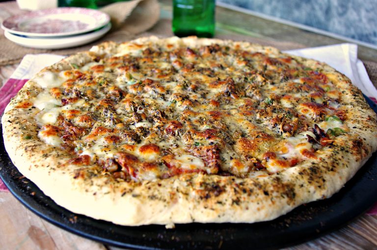 Home 13 Stuffed Crust Pizza | Dixie Chik Cooks