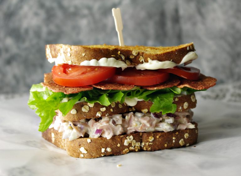 Home 17 Double Decker Ham Salad BLT