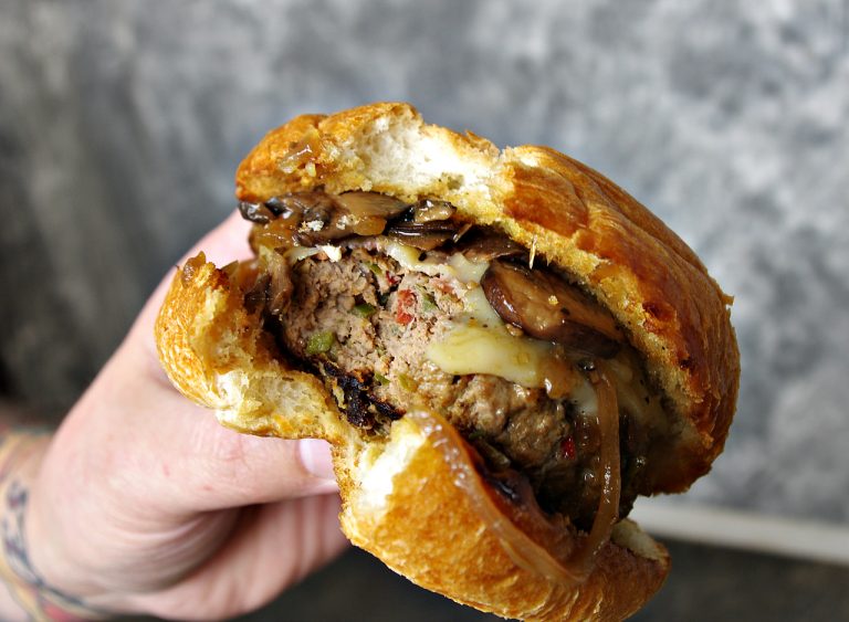 Home 21 Lamb and Sirloin Burger