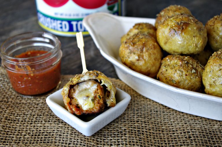 Home 20 Meatball Stuffed Pretzels
