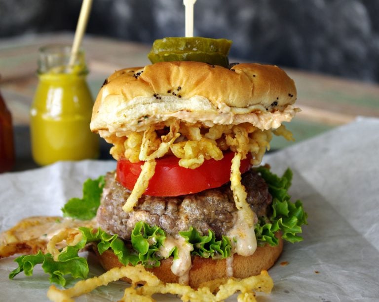 Home 18 Jalapeno Pimento Cheese Burger