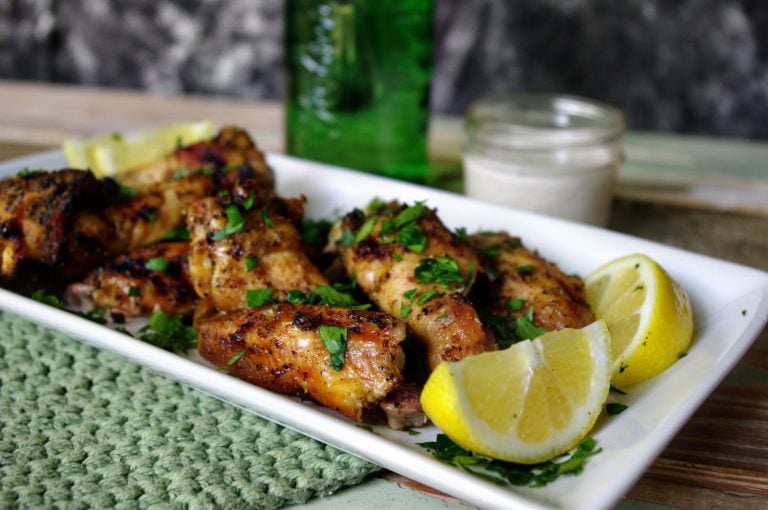 Home 12 Smoked Lemon Pepper Wings