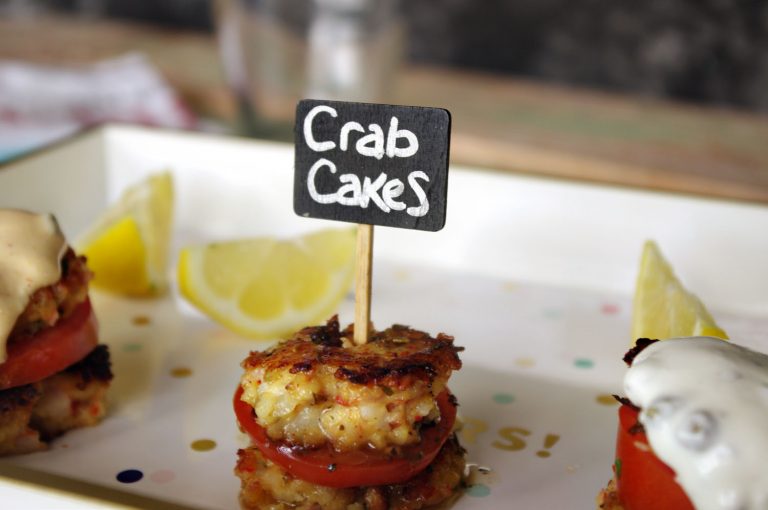 Home 13 Lemon Tarragon Crab Cakes