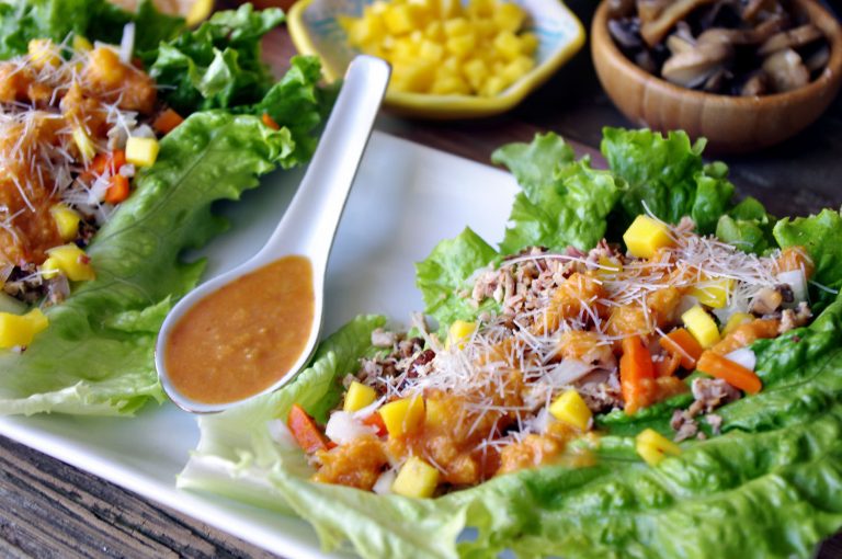 Home 20 Smoked Chicken Lettuce Wraps