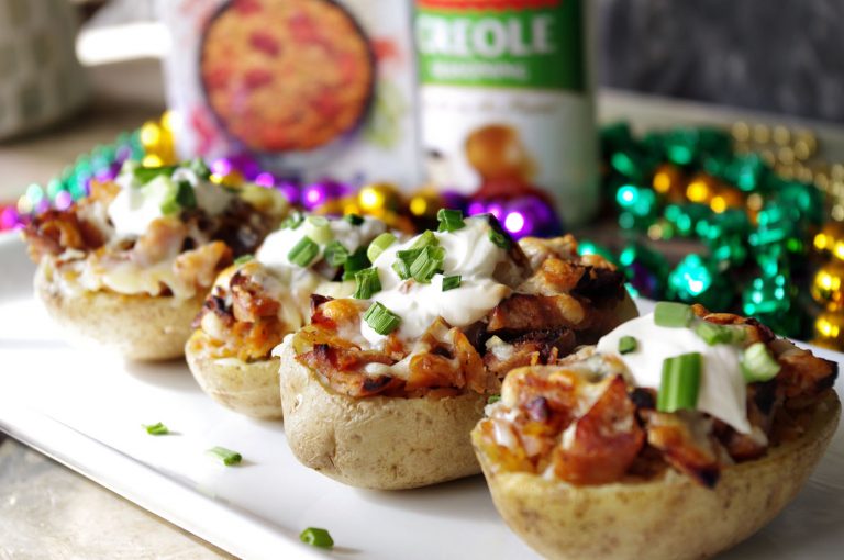 Home 19 Twice Baked Jambalaya Potatoes