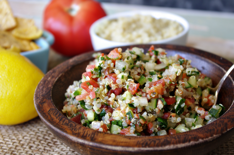 Home 14 Quinoa Tabbouleh | Dixie Chik Cooks